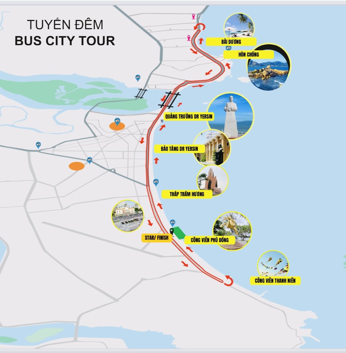 Tuyến đêm bus city tour